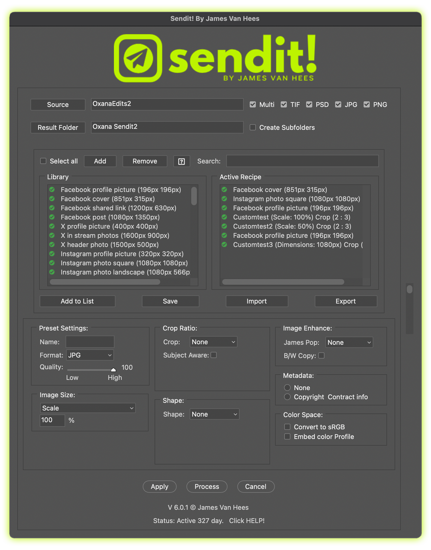 Sendit! by James Van Hees [Free Trial]